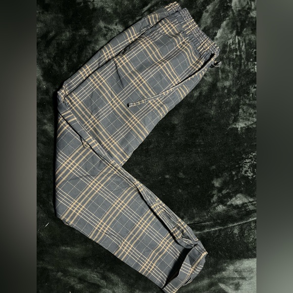 Plaid Coupe Etroite joggers -size XS - Picture 5 of 5